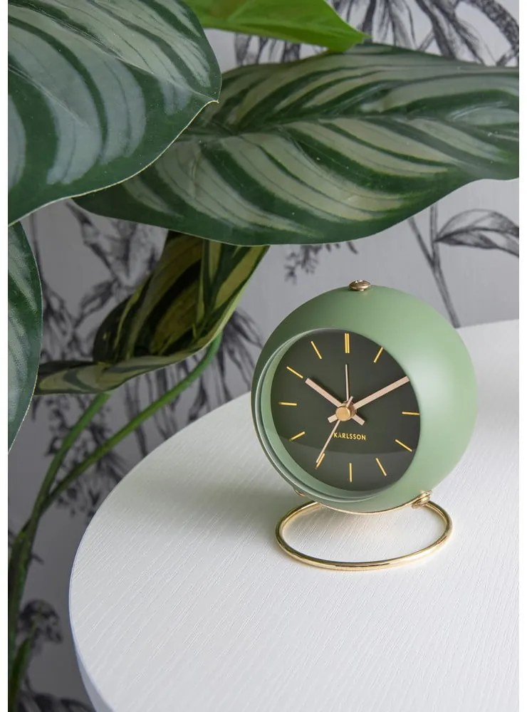 Budzik ø 9,5 cm Globe – Karlsson