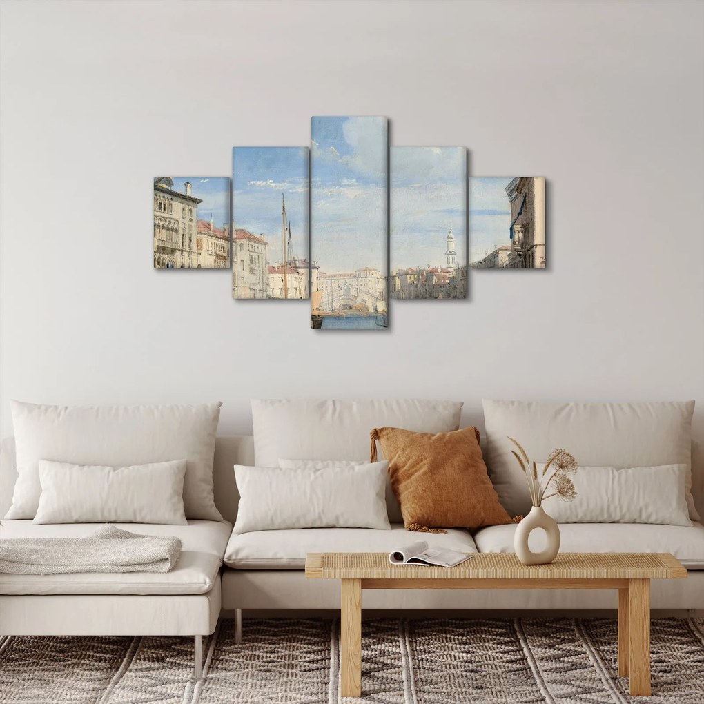 Obraz - Richard Parkes Bonington, The Grand Canal, reprodukcje (125x70 cm)