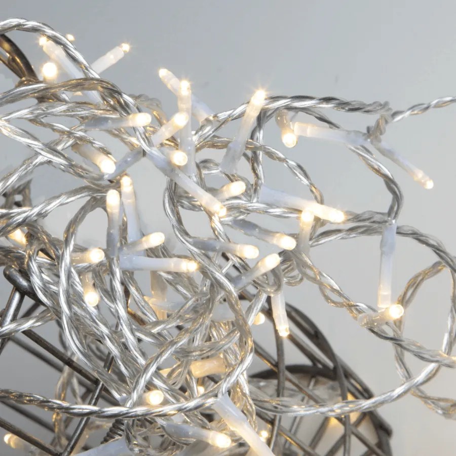 Lampki choinkowe Micro-Led z transparentnym przewodem
