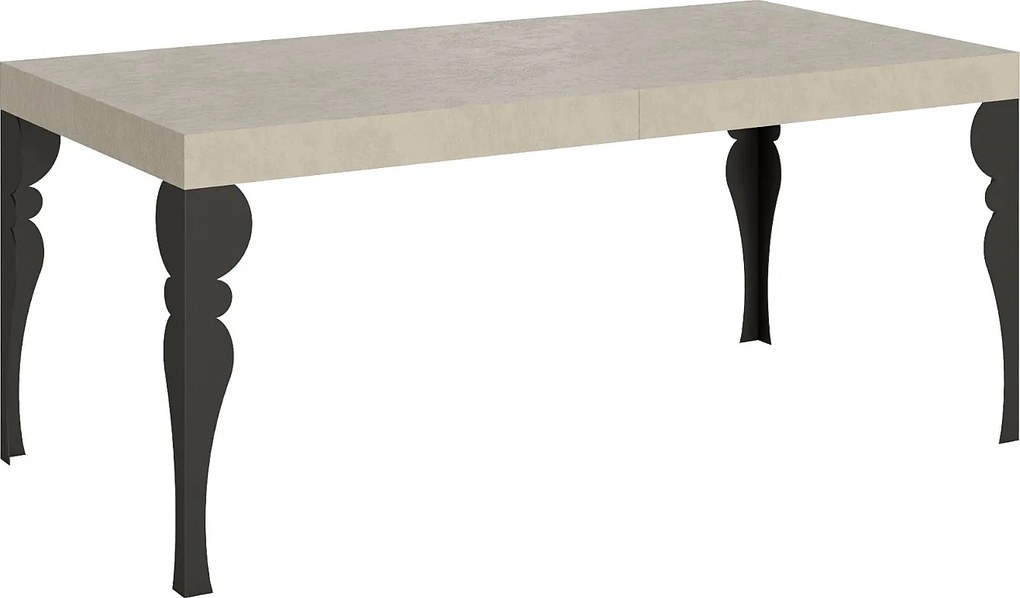 Stół rozkładany 200/304x90 cm Paxon kaszmir nogi antracytowe