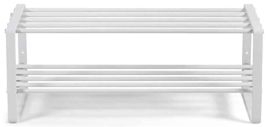 Biała metalowa szafka na buty 70x29x27 cm Rex – Spinder Design