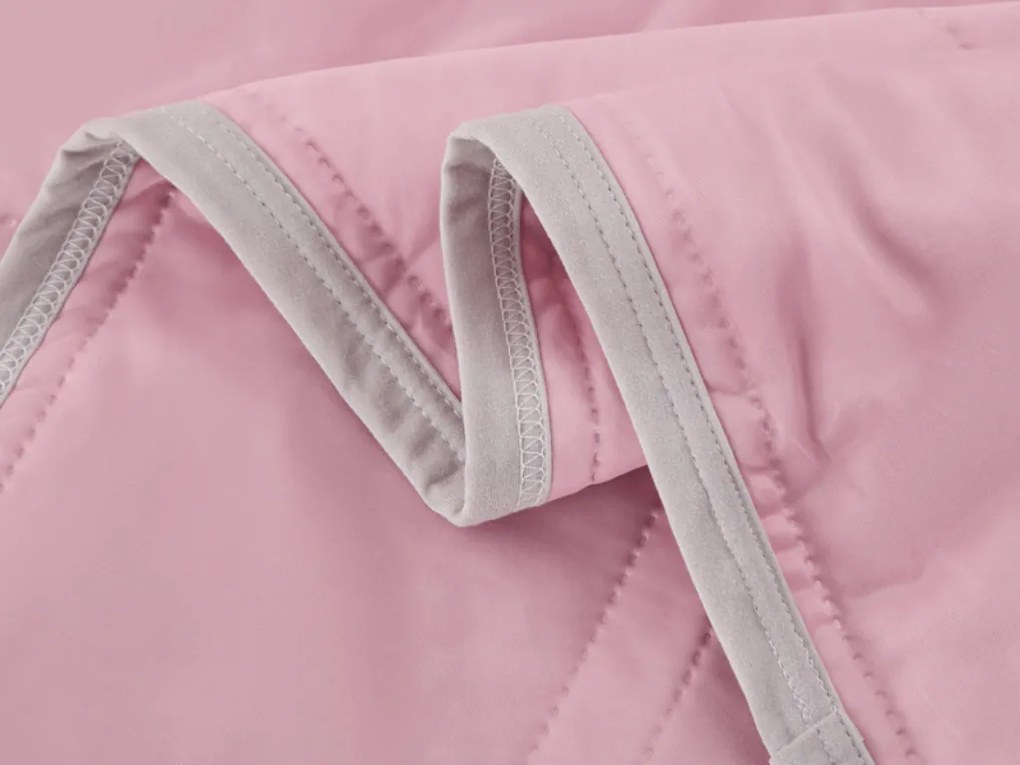 Chłodząca letnia kołdra CELIA, różowa Rozmiar: 160 x 200 cm