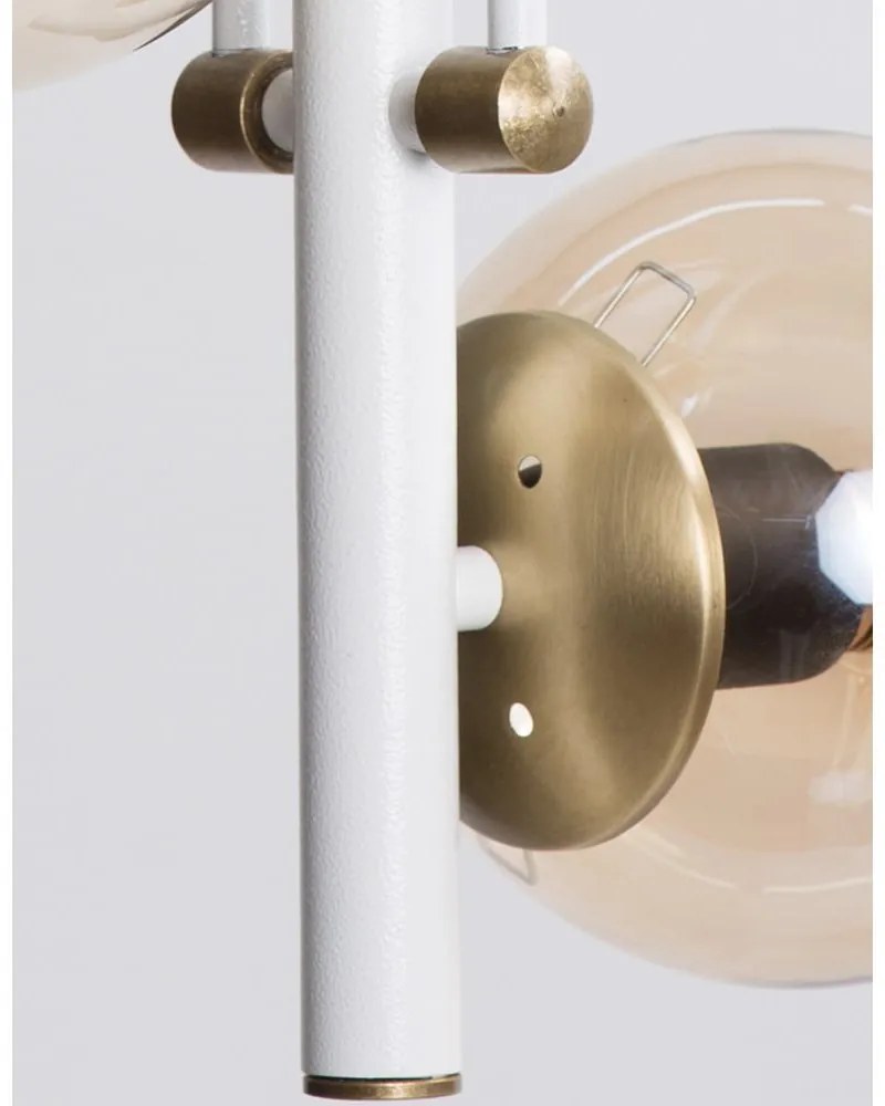 Lampa wisząca ze szklanym kloszem ø 15 cm Libra – Squid Lighting