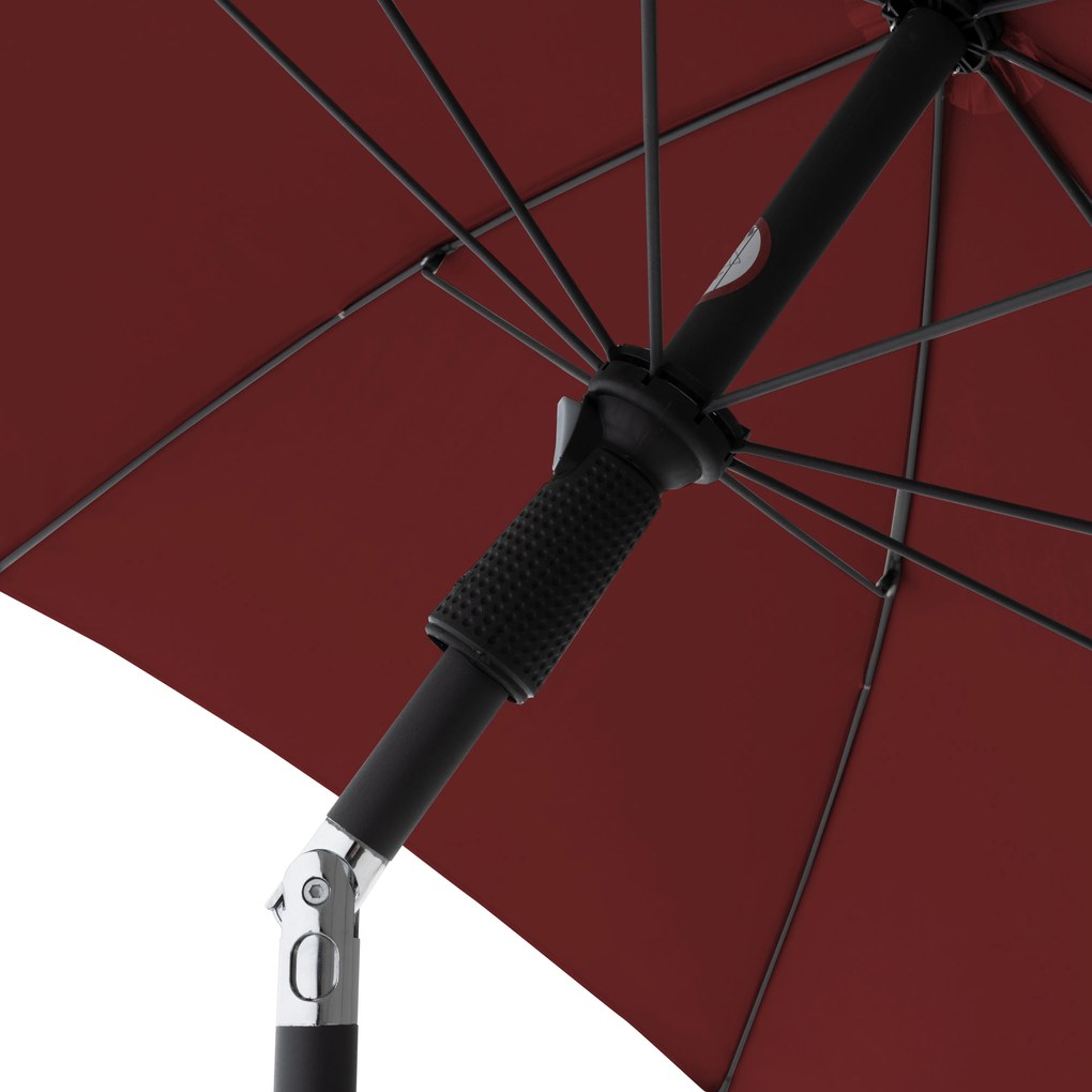 Doppler ACTIVE parasol ogrodowy 210 cm bordo