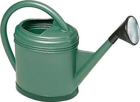 Wytrzymały konewka 12L zielona z metalową głowicą - EDA 10737