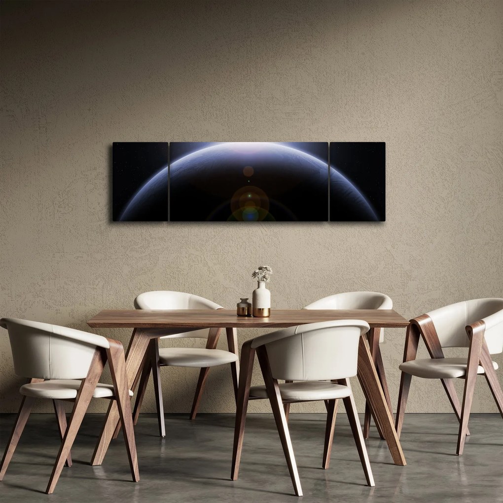 Obraz ciała kosmicznego (170x50 cm)