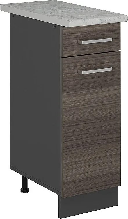 Szafka dolna do kuchni szlachetna szarość 30x60x81.6 r-line