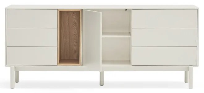 Kremowa komoda 180x76x40 cm Corvo – Teulat