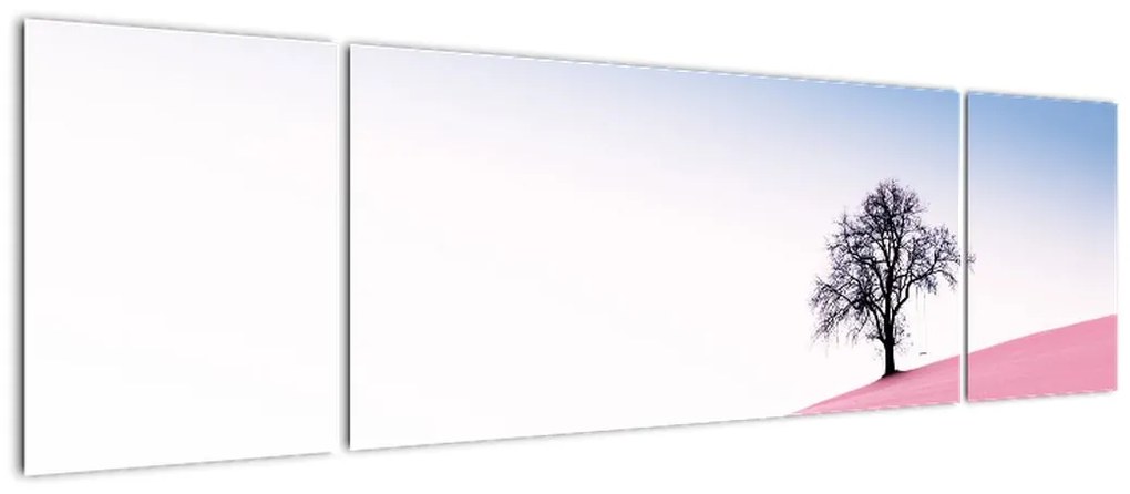 Obraz - Różowy sen (170x50 cm)