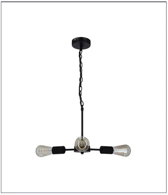 Nowoczesna lampa wisząca z zawiesiem w formie łańcucha - V152 R7-S85