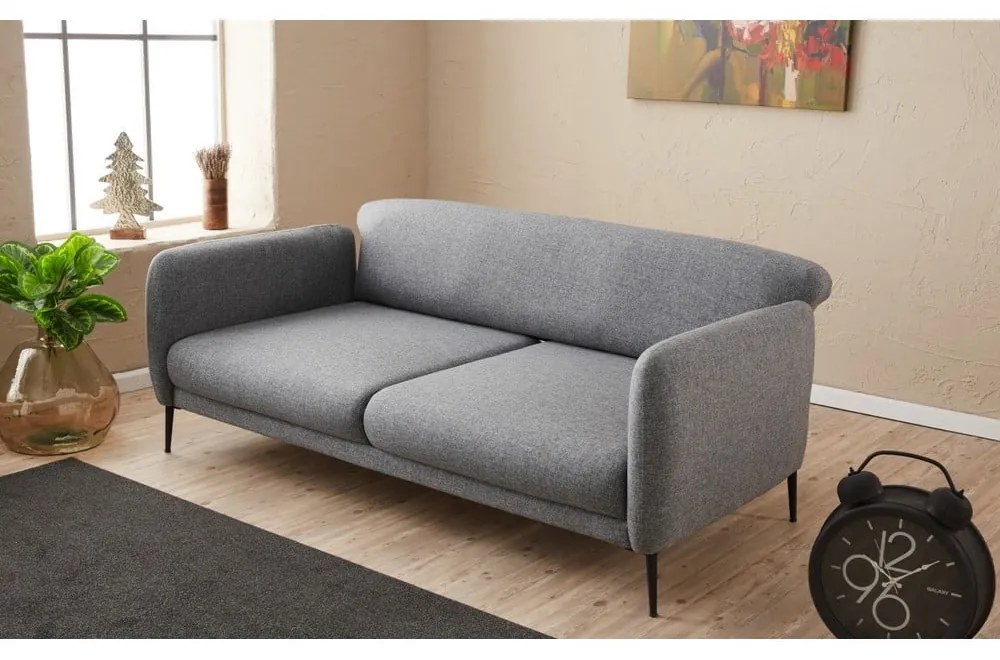 Szara sofa 210 cm Venus – Artie