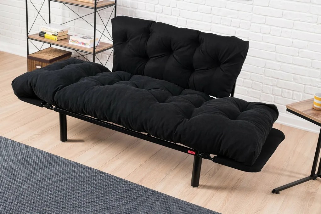 Sofa rozkładana Nitta Black