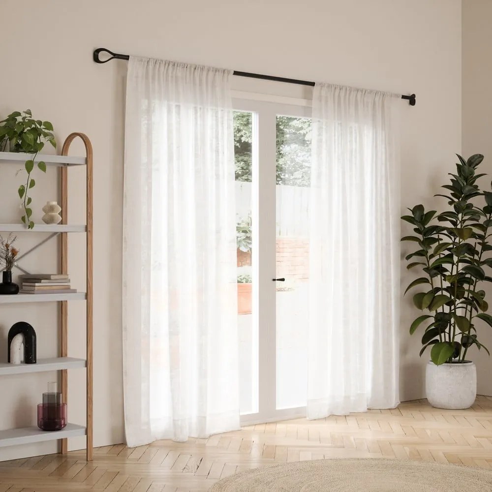 Stalowy regulowany karnisz 107 - 305 cm Loop – Umbra