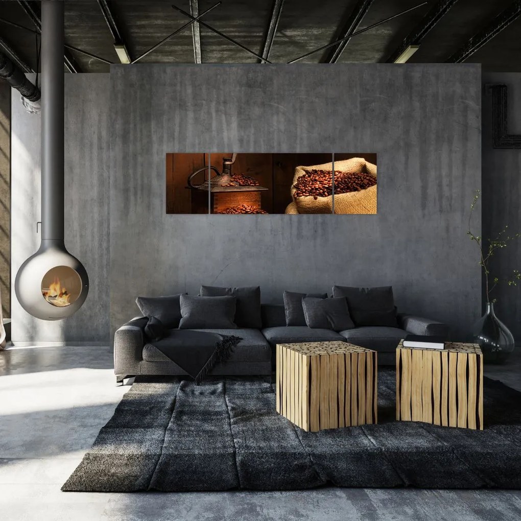 Obraz kawy (170x50 cm)