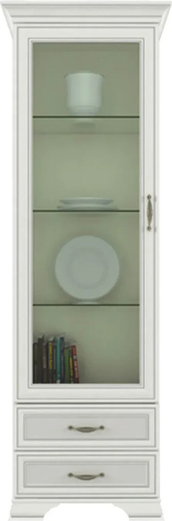Witryna jednodrzwiowa do salonu fineline crema C3-D94
