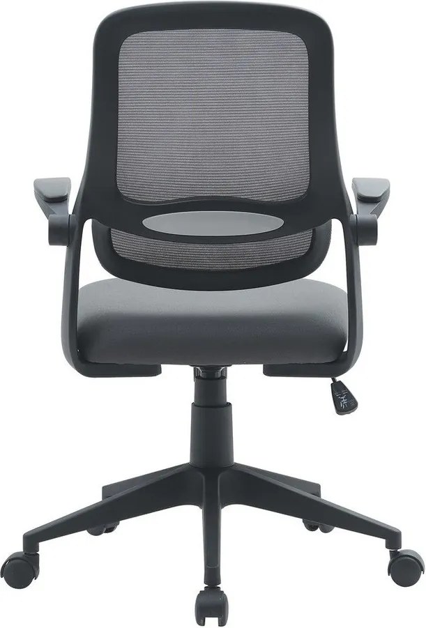 Szare tapicerowane krzesło biurowe Gilmore – Yes Everyday