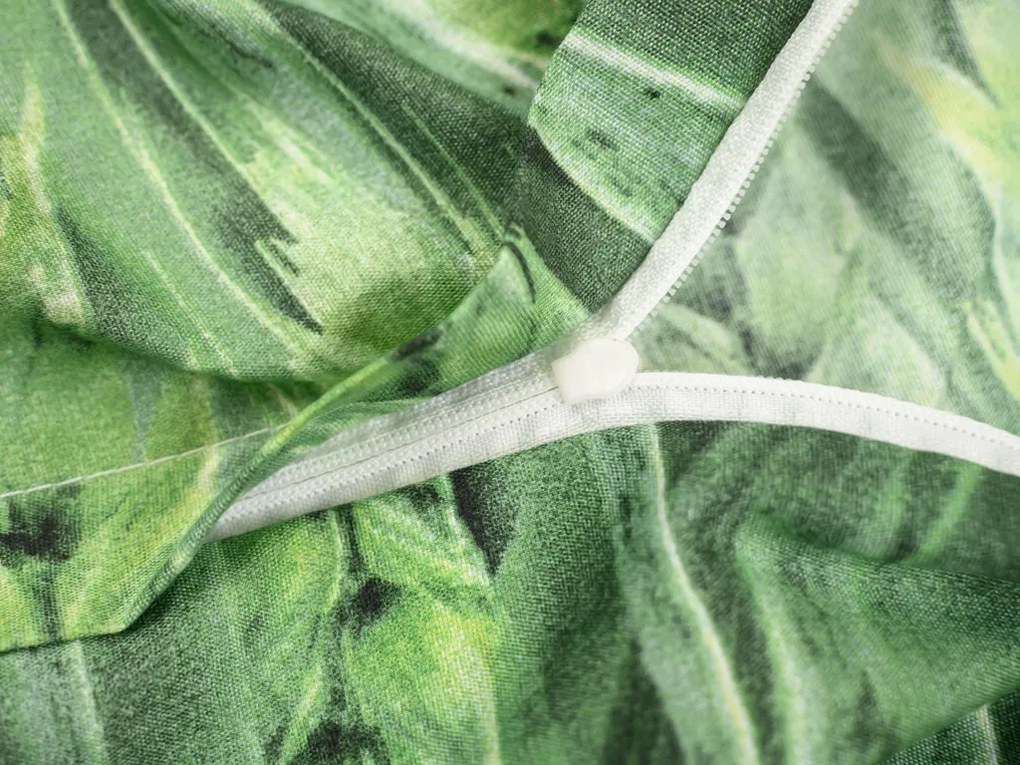 PrzytulneMieszkanie.pl PrzytulneMieszkanie.pl Pościel z mikrowłókna POSANA zielona Rozmiar pościeli: 2 szt 70 x 80 cm | 160 x 200 cm