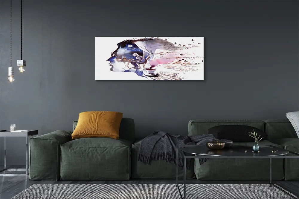 Zdjęcie na płótnie Obraz Twarzy Człowieka