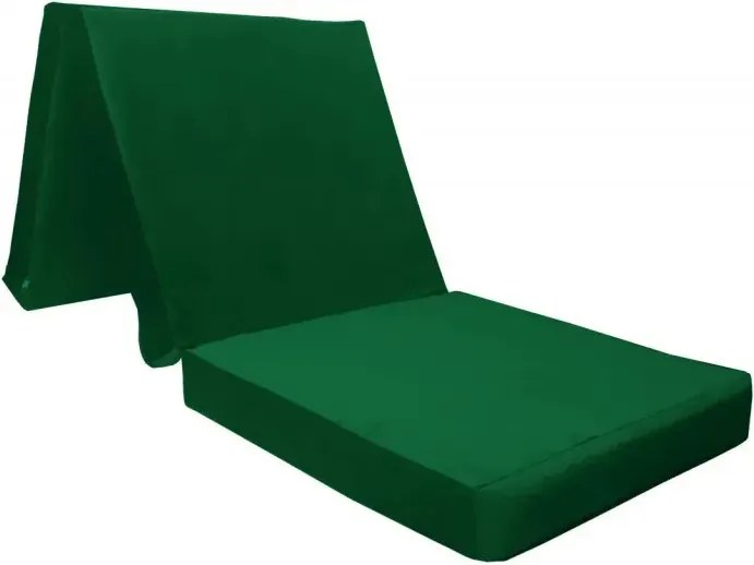 Materac 180/80 + Torba składany turystyczny tkanina Welur : Kolor tkaniny - VELVET - MG25, Rozmiar - 180/80/15, Typ tkaniny - Velvet