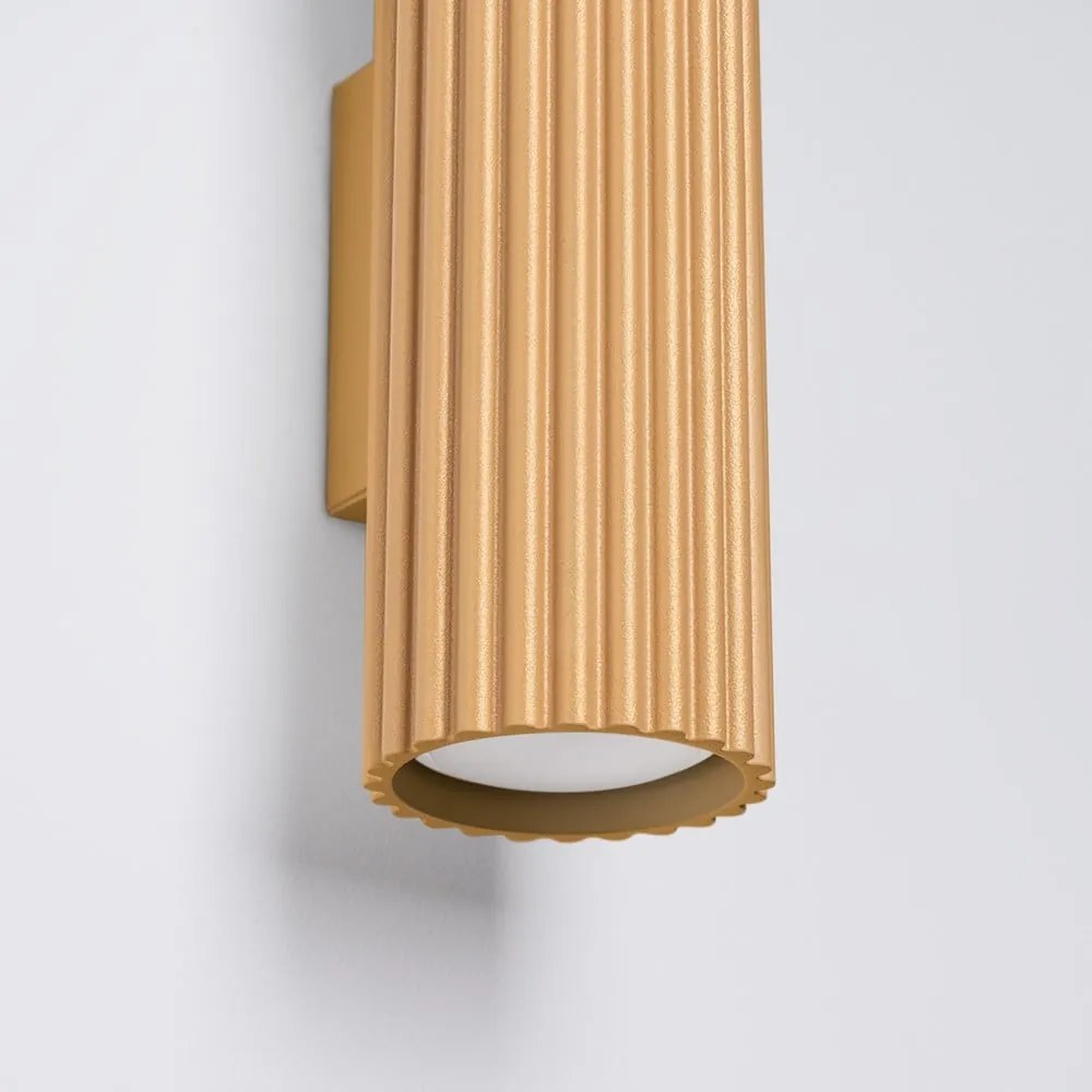 Kinkiet w kolorze złota Gleam – Sollux