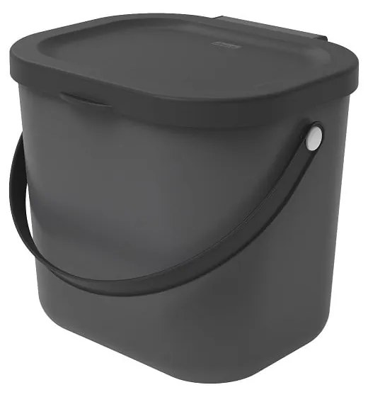 Ciemnoszary pojemnik na odpadki organiczne 6 l Albula – Rotho