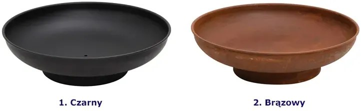 Brązowe klasycznej palenisko do ogrodu E4-L67