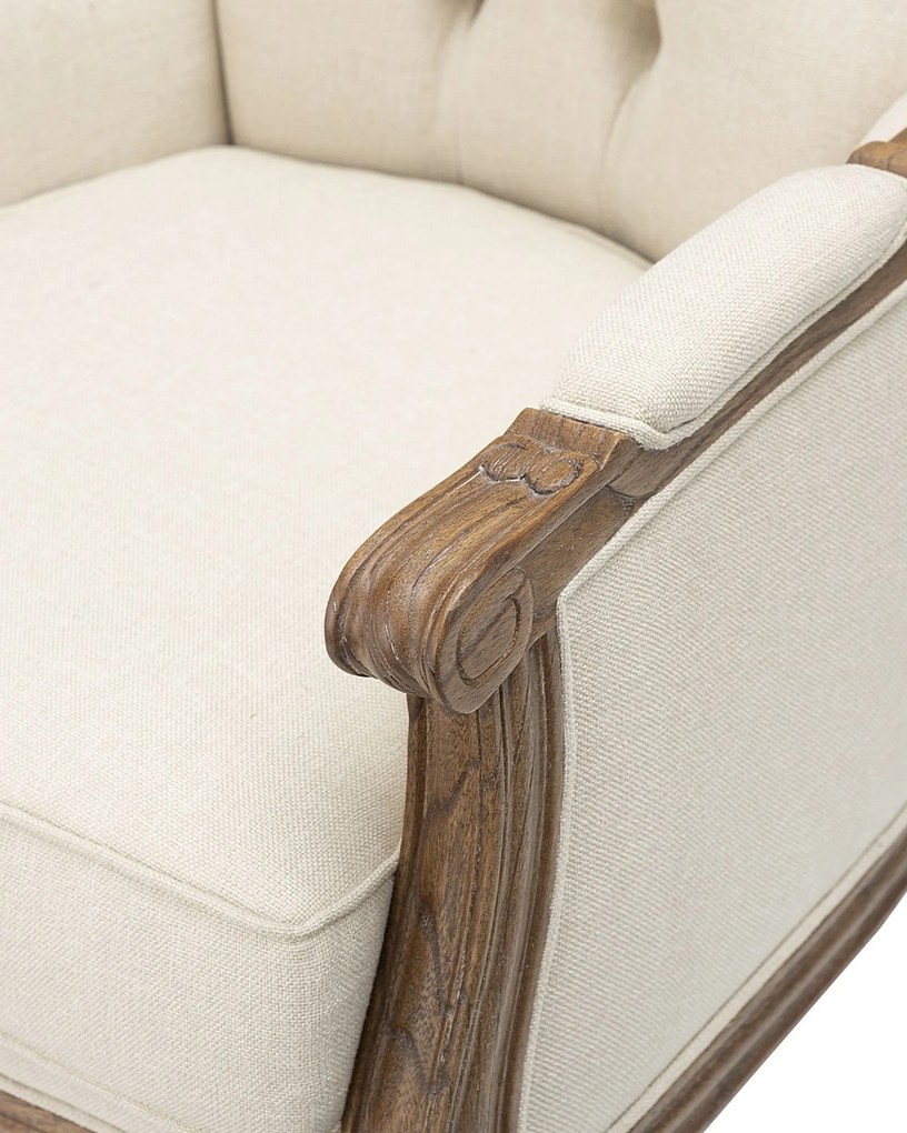 Fotel Bernard beige