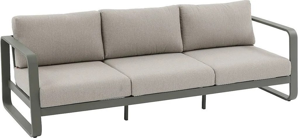 Zestaw aluminiowy ISABELLA dla 5 osób (oliwkowy)