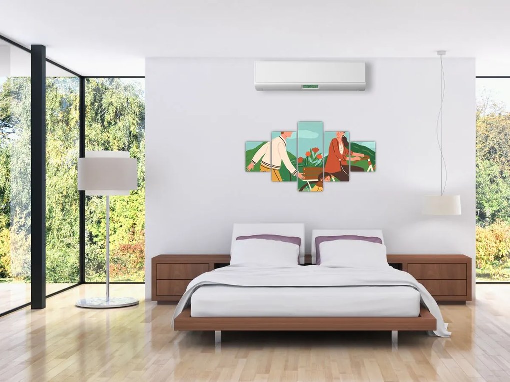 Obraz - Piękny dzień (125x70 cm)