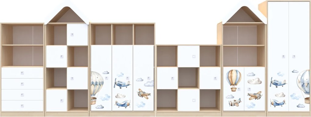 Komplet mebli przedszkolnych Blox Air 2