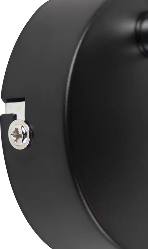 Nowoczesny spot czarno-złoty 1-źródło światła - Buell Deluxe