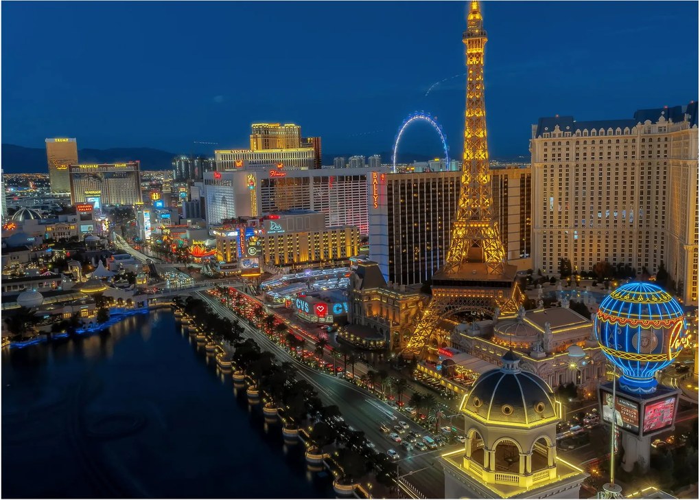 Obraz Las Vegas nocą (70x50 cm)