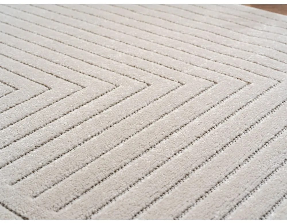 Kremowy okrągły dywan odpowiedni na zewnątrz ø 80 cm Nova 1202 – Ayyildiz Carpets