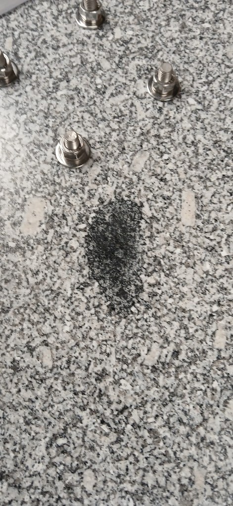 Doppler Mobilna podstawa pod parasol 140 kg - granitowa na kółkach - Towar z drobną wadą (SO101)