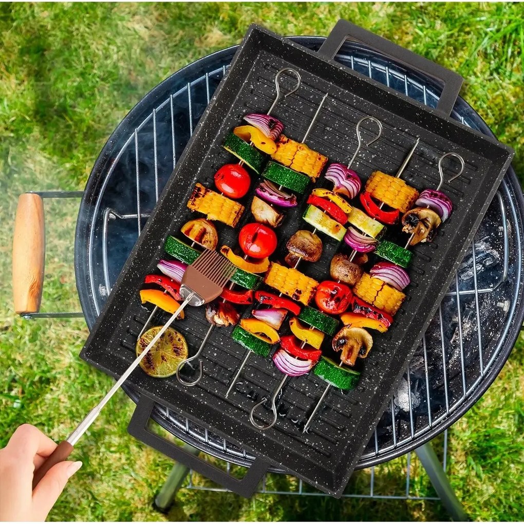 Orion Płyta do grillowania GRANDE, 43 x 27 x 4 cm