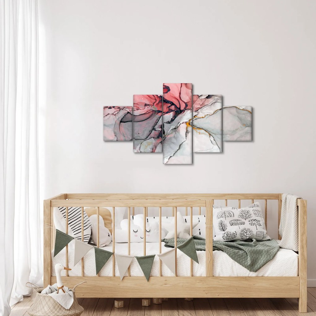 Obraz abstrakcji (125x70 cm)