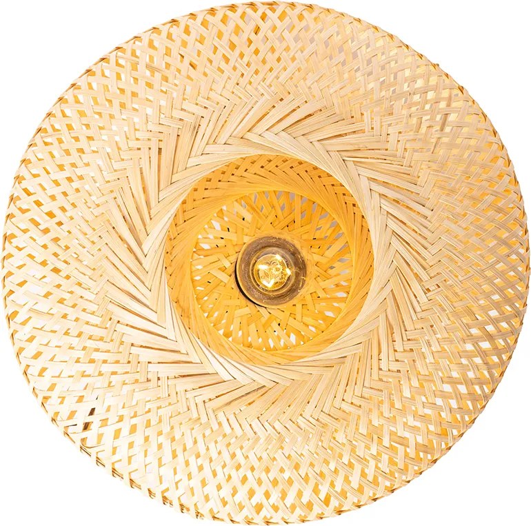 Orientalna lampa sufitowa bambusowa 40 cm - Ostrava