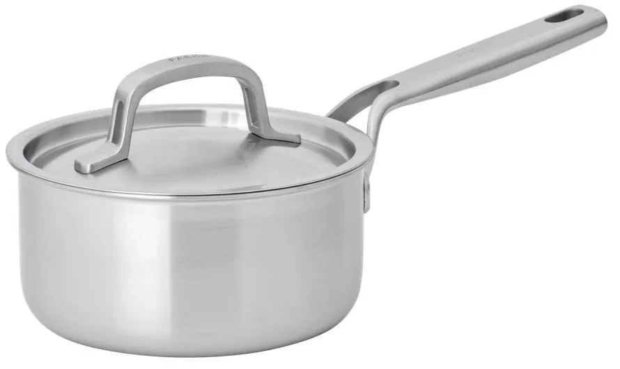 Garnek ze stali nierdzewnej z pokrywką odpowiedni na indukcję 1,2 l Lucca 3.0 – FABINI