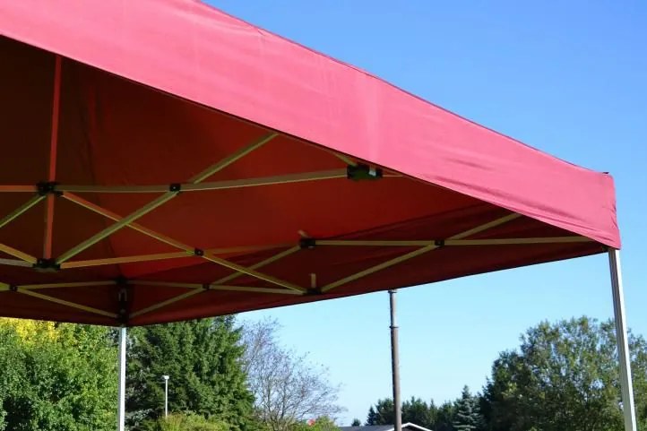 Pawilon ogrodowy PROFI rozkładany 3 x 3 m - winny, 4 ściany