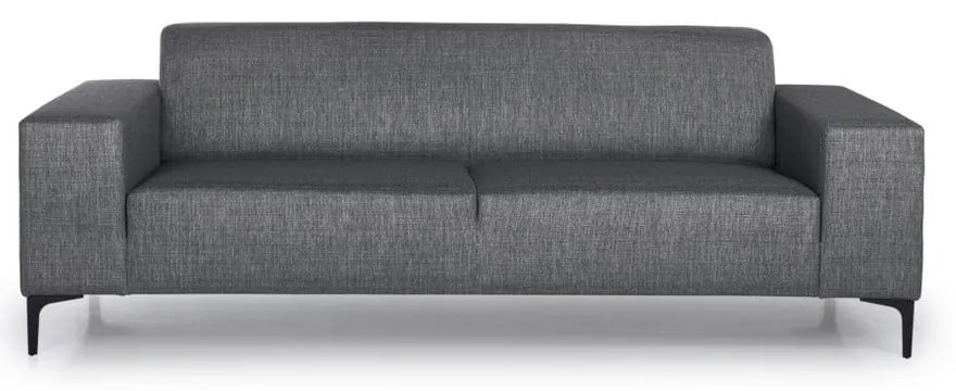 Antracytowa sofa Scandic Diva, 216 cm