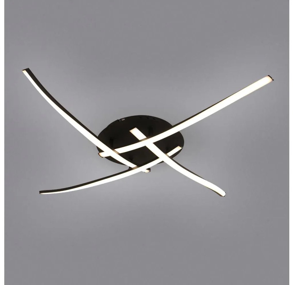 Brilagi - Oprawa sufitowa LED STRIPES LED/32W/230V czarna