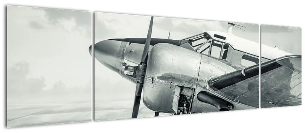 Obraz - Samolot (170x50 cm)