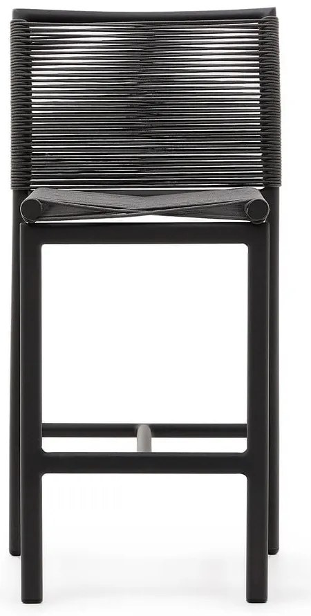 Czarny metalowy hoker ogrodowy Culip – Kave Home