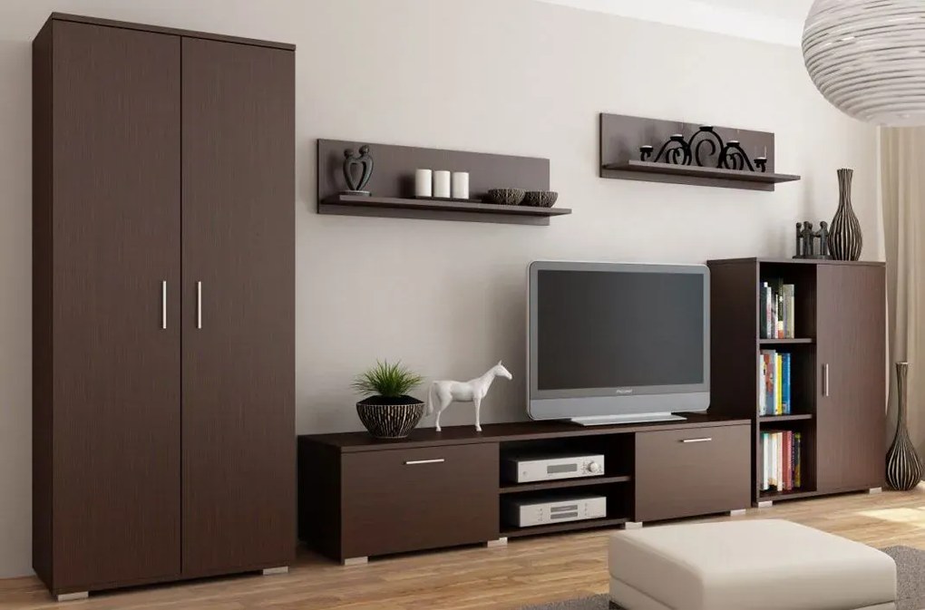 Meblościanka do salonu Armo 4X - wenge