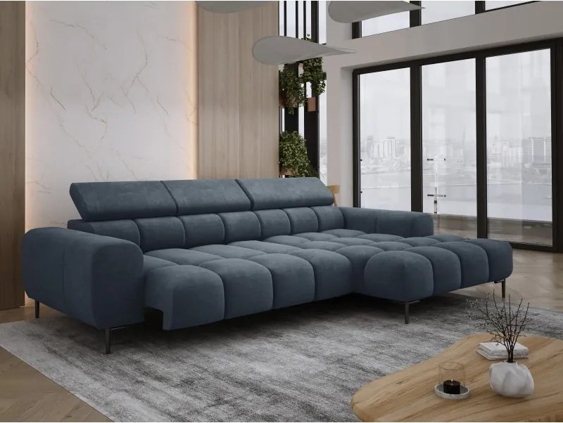 Narożnik PLAZA MINI Prawostronny w tkaninie CLOUD 97 WERSAL