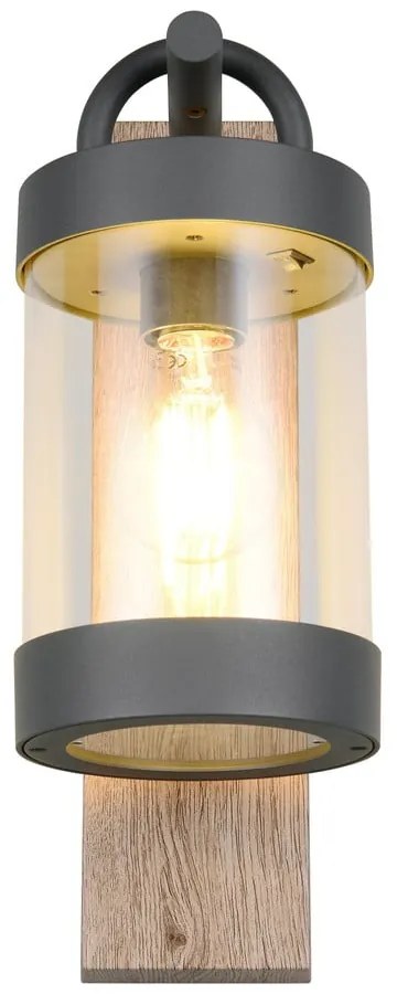 Zewnętrzna lampa ścienna (wysokość 33 cm) Sambesi – Trio
