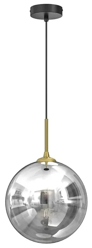 Lampa wisząca szklana w stylu glamour - K557 Orfo