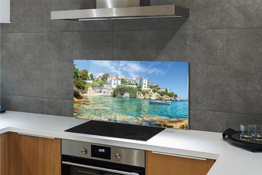 Panel nad Blat Kuchenny Grecka Natura nad Brzegiem Morza