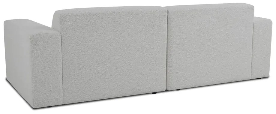 Biała sofa z materiału bouclé 228 cm Roxy – Scandic