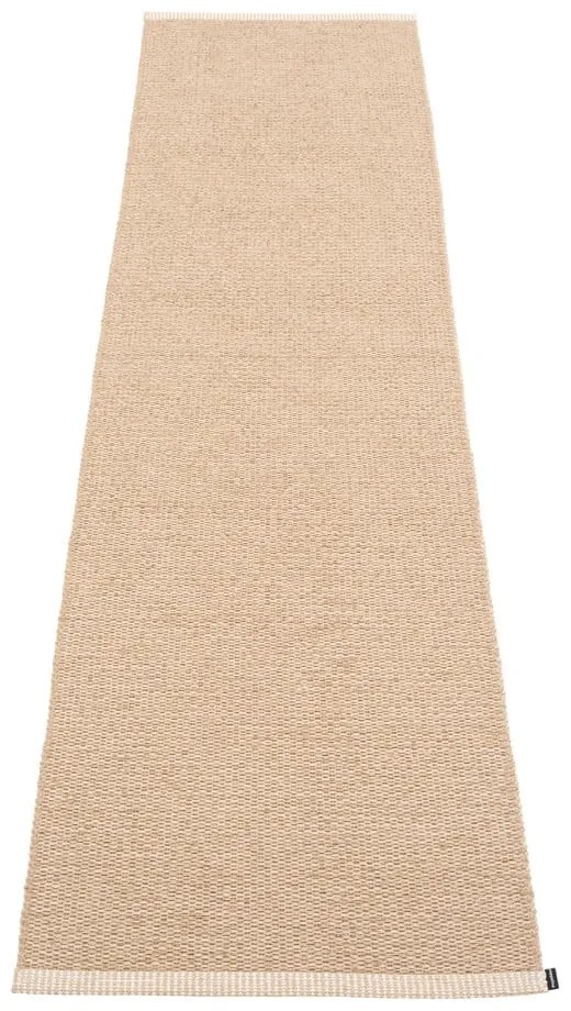 Beżowy chodnik odpowiedni na zewnątrz 70x300 cm Mono Light Nougat – Pappelina